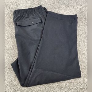 L.L Bean Pants Mens XL (38x28) Black Multisport Joggers Standard